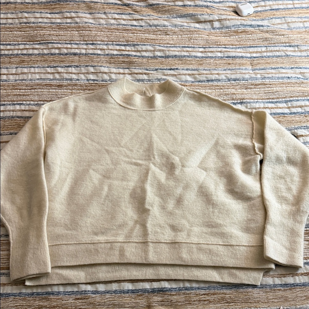 Free People BN 💯 CASMERE SWEATER $198 retail!